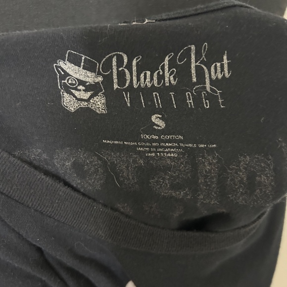 Black Kat Vintage Social Distortion 2017 Spring Tour Skeleton Concert Tee Size S - Picture 7 of 7